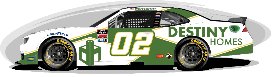 Destiny Homes Announces Multi-Race Sponsorship with Brett Moffitt and Our Motorsports