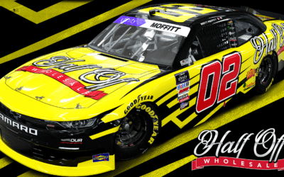 Half Off Wholesale Expands Partnership with Brett Moffitt and the Our Motorsports No. 02 Team